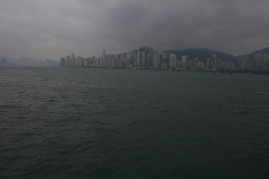 Hong Kong skyline as seen from the Star Avenue