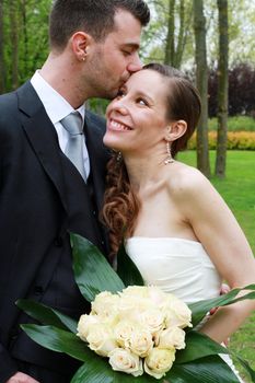 Bride and groom 