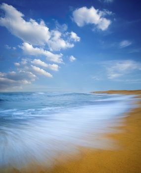 Blue Beach in Terengganu, West Malaysia