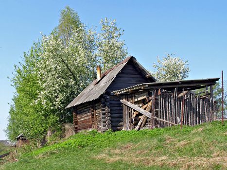 old wooden house