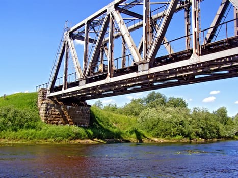 The Railway bridge.