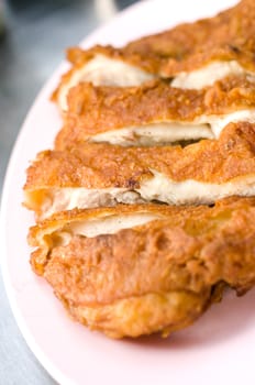 Fried chicken, Food close up.