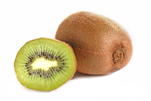 Kiwi isolated on white background