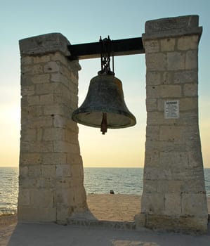 The big bell in Chersonese near Sevastopol