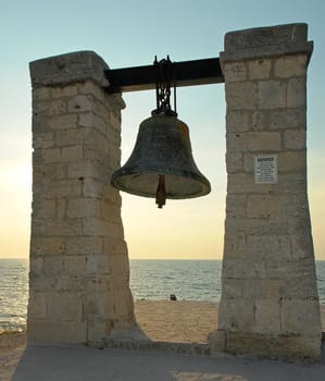 The big bell in Chersonese near Sevastopol
