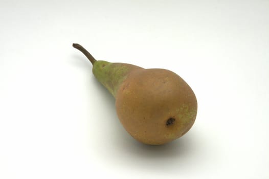 Pear on a white background