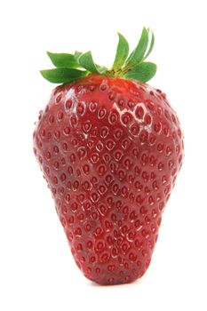 full frame strawberry isolated on white background fruits and vegetables