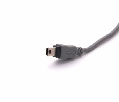 USB connector on a white background