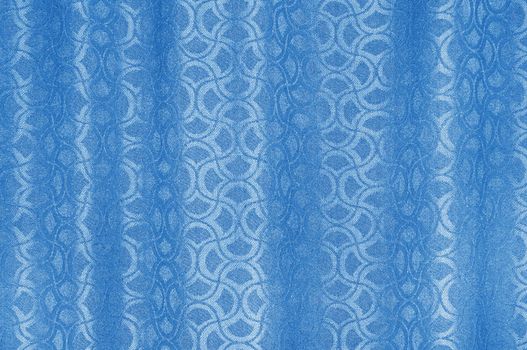 indigo colored curtains textured background with ornaments