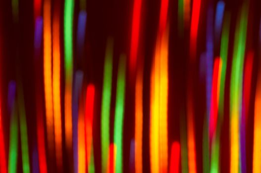 abstract background: colored light motion blurs