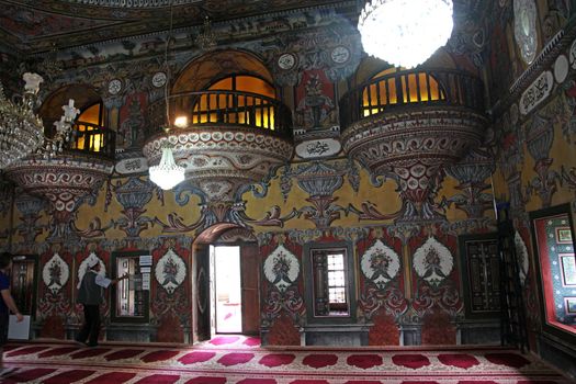 Aladza painted mosque, Tetovo, Macedonia