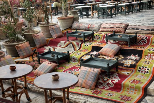 Hammamet. Tunisia. Medina and "Sidi Bou Said" cafe