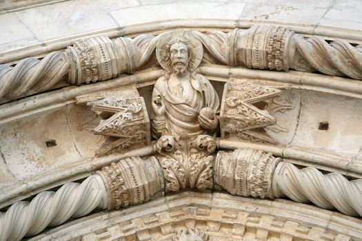 God the Father, Architectural detail of the St. Jacob's Cathedral