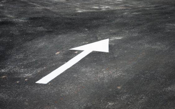 an image of an arrow on the road