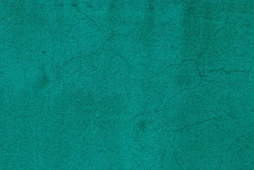 Green concrete wall background texture
