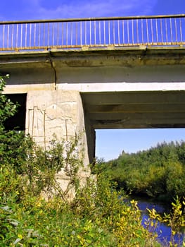 old car bridge