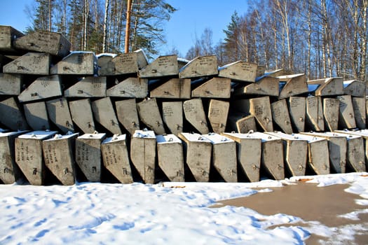 cement blocks