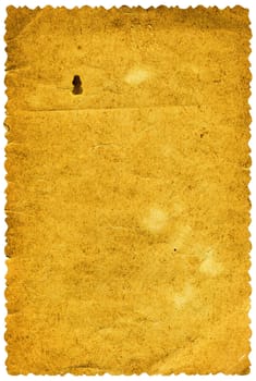 aging paper
