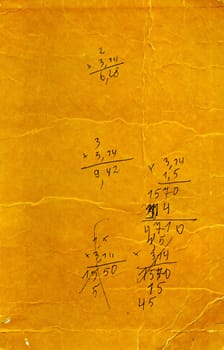 aging paper