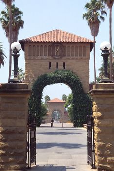 Stanford Campus in Palo Alto, North California.