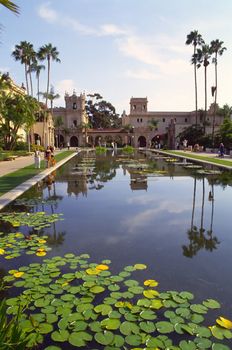 Balboa Park is a 1,200 acre (4.9 km�) urban cultural park in San Diego, California, United States.