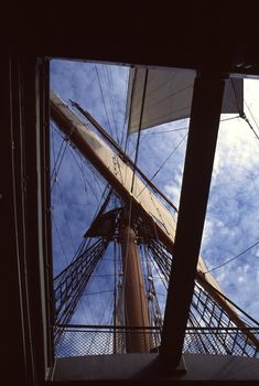 Star of India was built in 1863 as Euterpe, a full-rigged iron windjammer ship in Ramsey, Isle of Man.