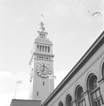 Port of San Francisco lies on the western edge of the San Francisco Bay at the Golden Gate.