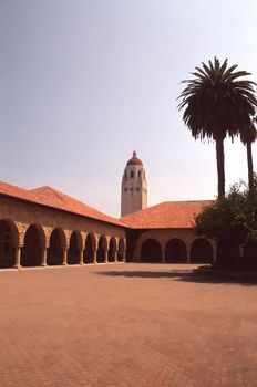 Stanford Campus in Palo Alto, North California.