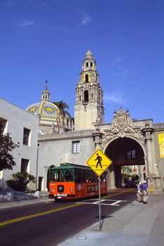 Balboa Park is a 1,200 acre (4.9 km�) urban cultural park in San Diego, California, United States.