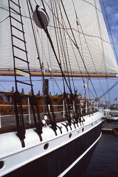 Star of India was built in 1863 as Euterpe, a full-rigged iron windjammer ship in Ramsey, Isle of Man.