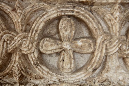 Medieval cross stone