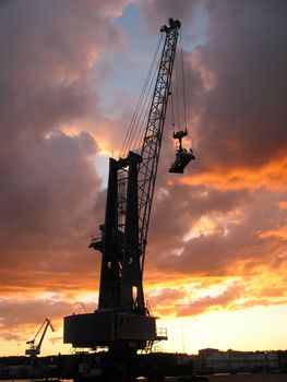 At sunset - Fredericia, Denmark.