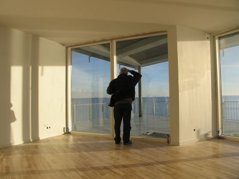 New apartment with sea-view just before ready to sale.