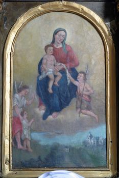 Blessed Virgin Mary with baby Jesus