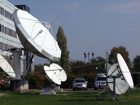 TV Station Up-link / Download Antennas - Broadcasting & Media Industry