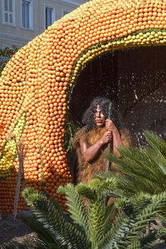 With this occasion the gardens are the theater of construction of monument out of oranges and lemons on a different topic each years.