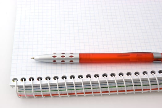 Pen and notepad