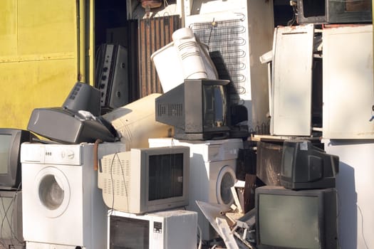 Dump the old broken appliances