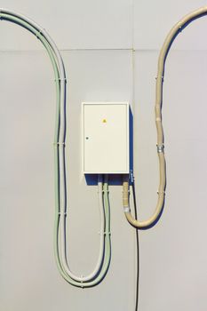 switch box with multiple incoming and outgoing cables