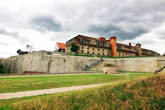 Citadel on Petersberg in Erfurt, Germany