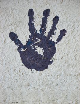 Print of a hand
