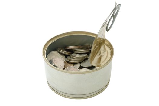 Conserve money (coins) like deposit in bank.