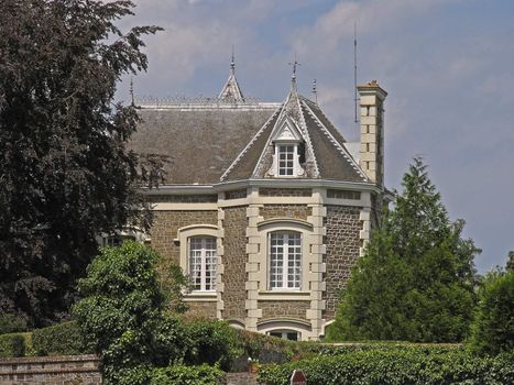 Dol-de-Bretagne, Mansion, old building in Brittany, France