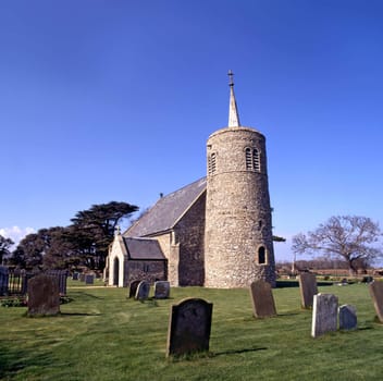 Round tower churches of Norfolk, UK