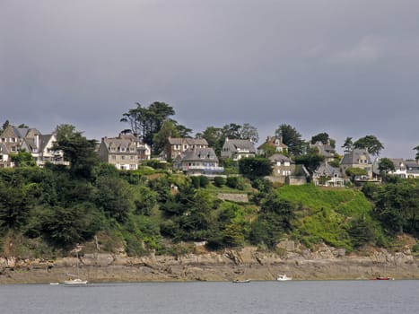 St-Cast-le-Guildo, On the beach, Brittany, North France. St-Cast-le-Guildo, Am Strand