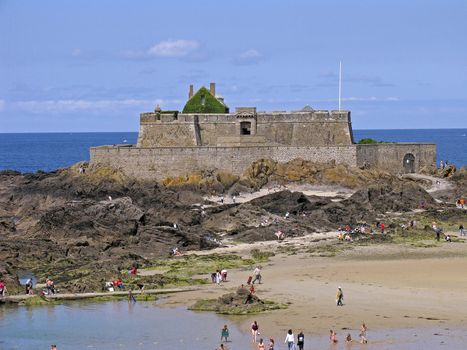 St-Malo, Fort National, Brittany, North France