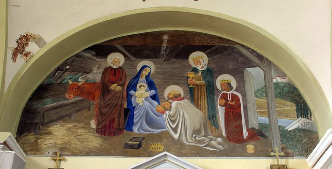 Nativity Scene, Adoration of the Magi