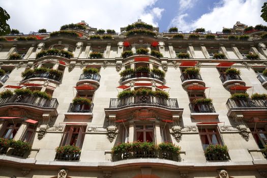 A beautiful facade  - Paris, France.