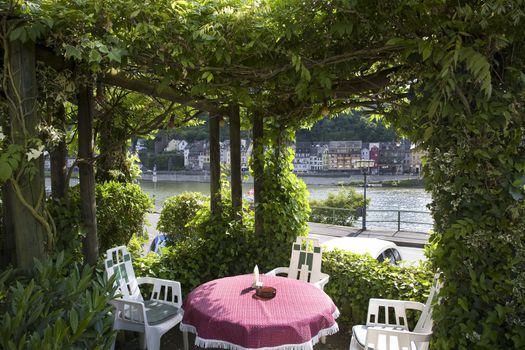 Nice tranquil spot with view - Cochem by Moselle - Germany.