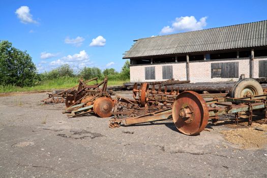 old agricultural mechanisms
